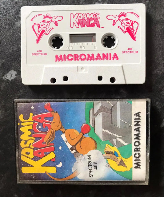 Kosmic Kanga, ZX Spectrum, by Micromania, Working Magretro