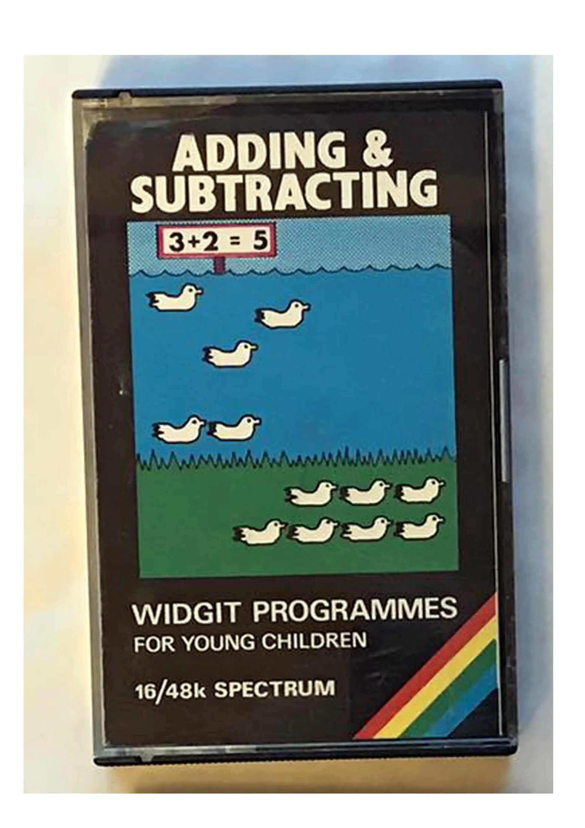 Adding & Subtracting, ZX Spectrum by Widget, Working Magretro