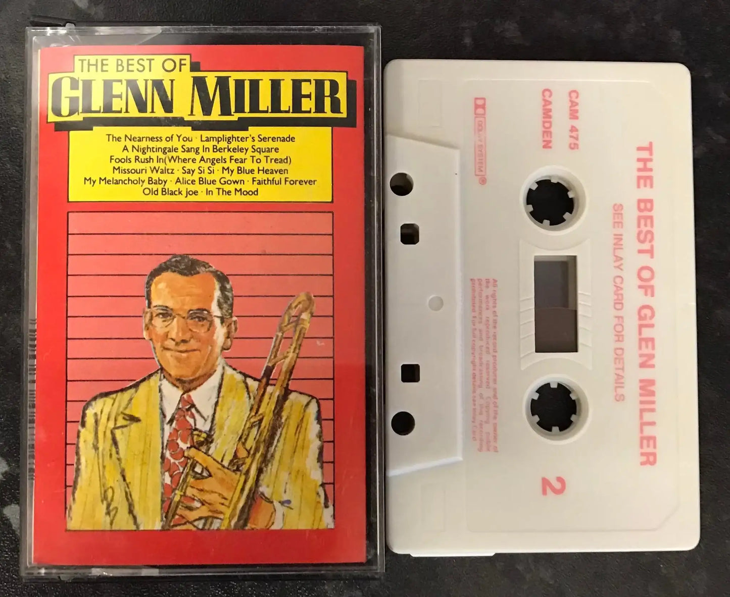 The Best of Glenn Miller Album, Camden, CAM 475, Vintage Cassette Magretro
