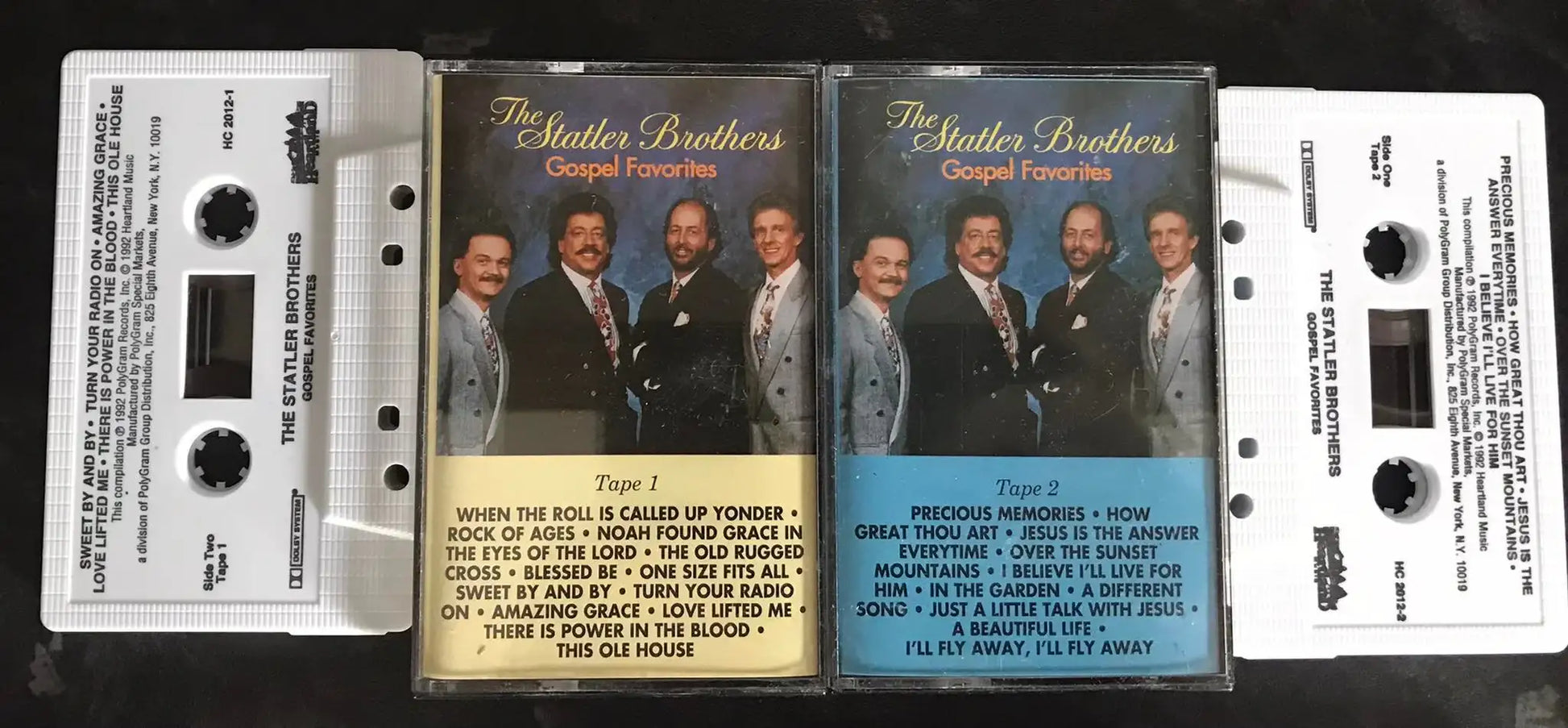 The Statler Brothers, Gospel Favorites Double Album, Heartland Music, HC 2012 Magretro