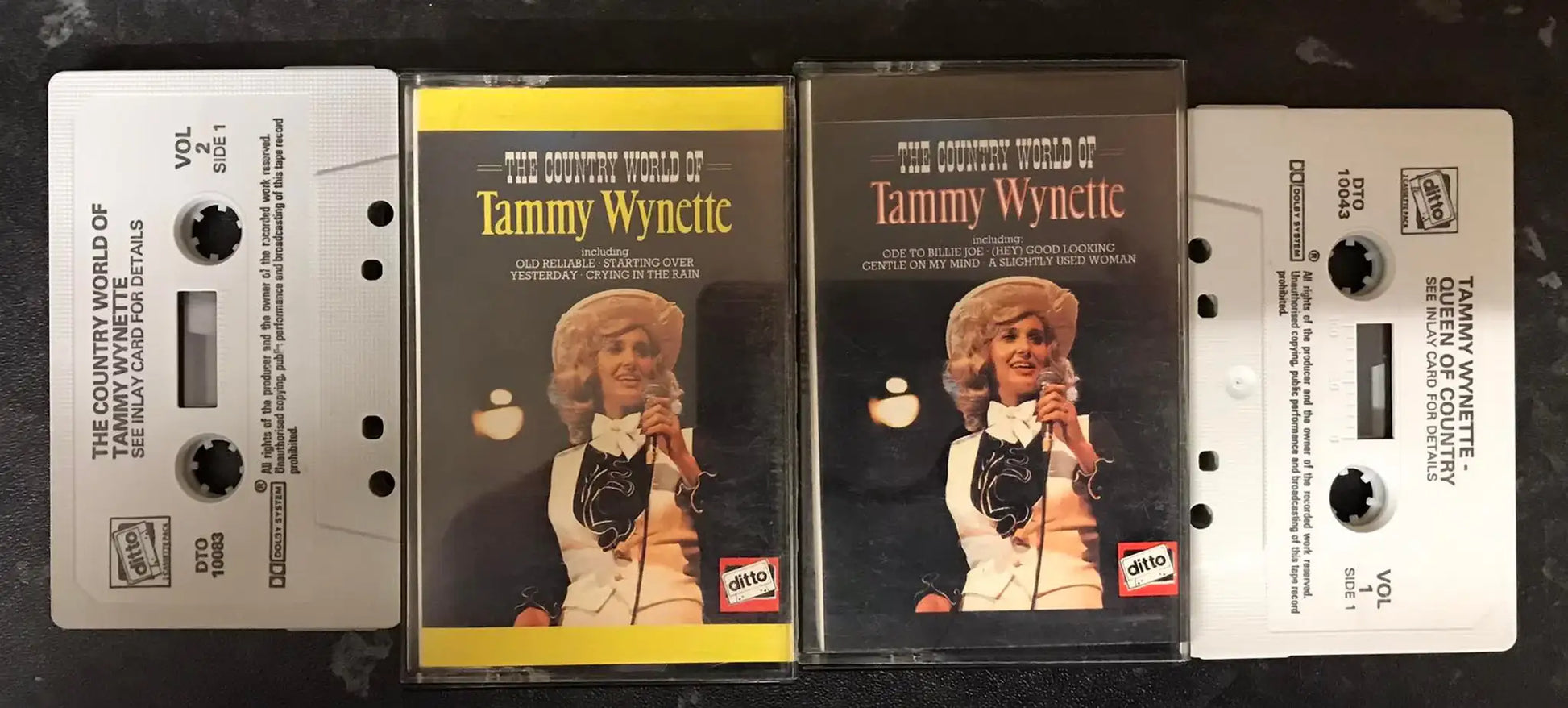 The Country World of Tammy Wynette, Double Album, Vintage Cassette Magretro