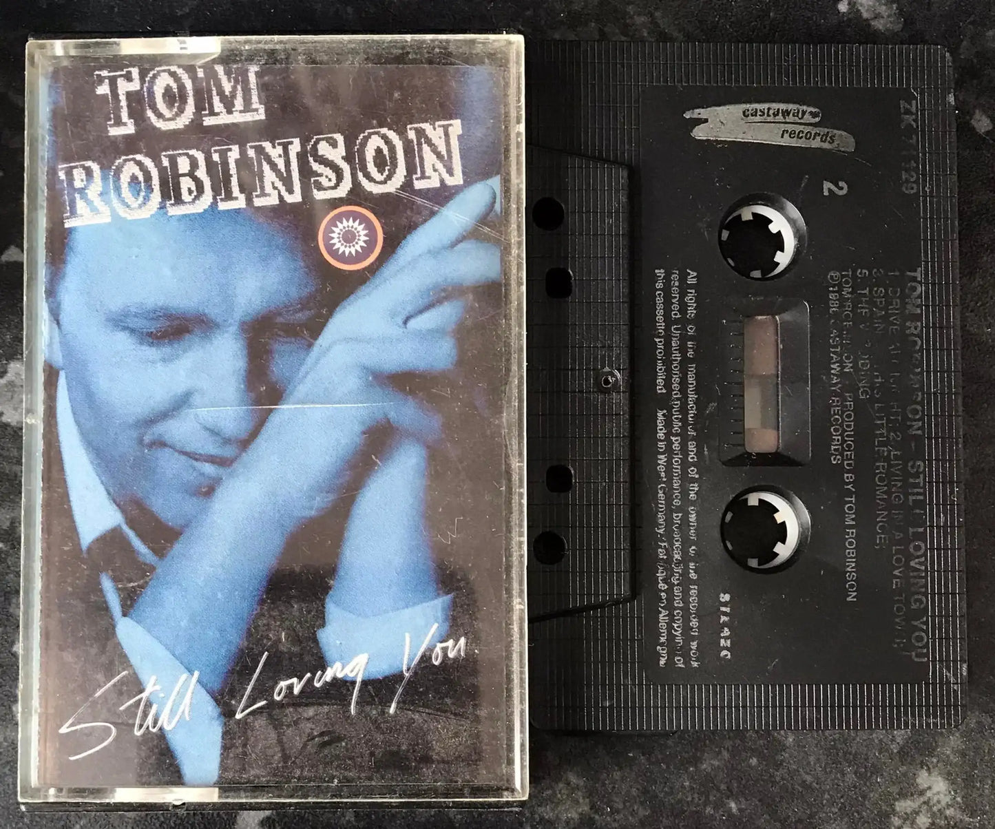 Tom Robinson, Still Loving You Album, Castaway, ZK 71129, Vintage Cassette Magretro