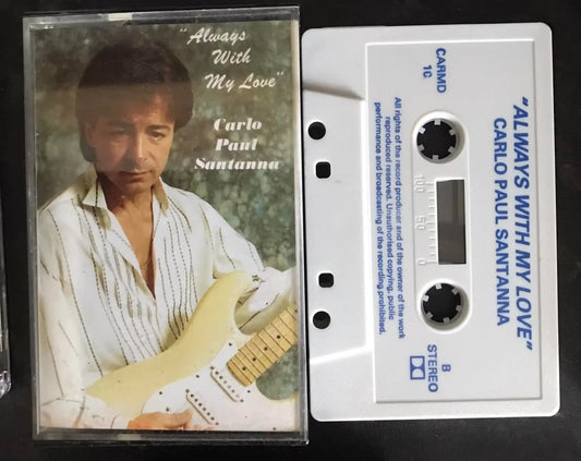 Carlo Paul Santanna, Always With My Love Album, CARMD 10, Vintage Cassette Magretro