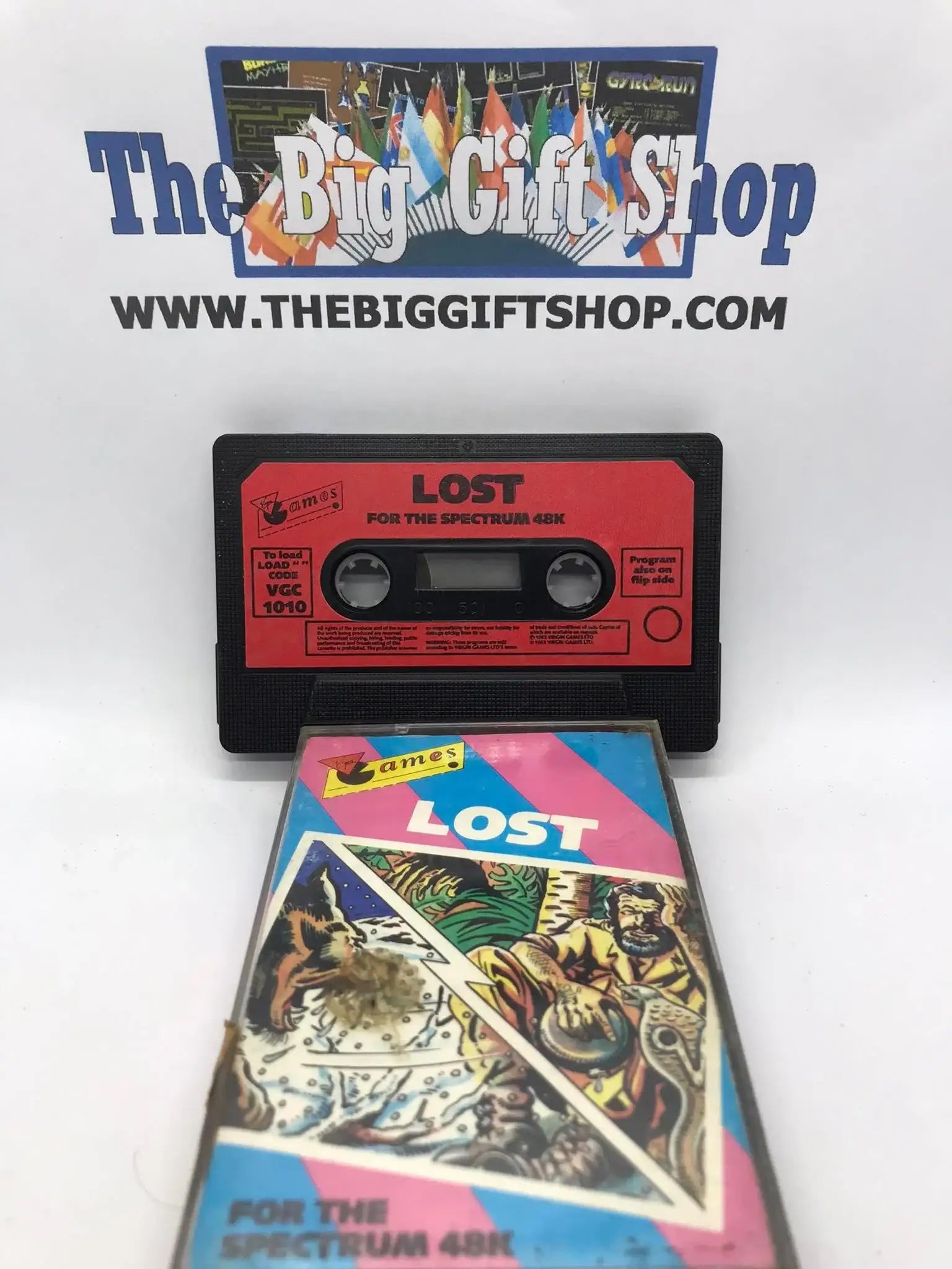 Lost (Tested Working), ZX Spectrum, Released by Virgin games Ltd Magretro
