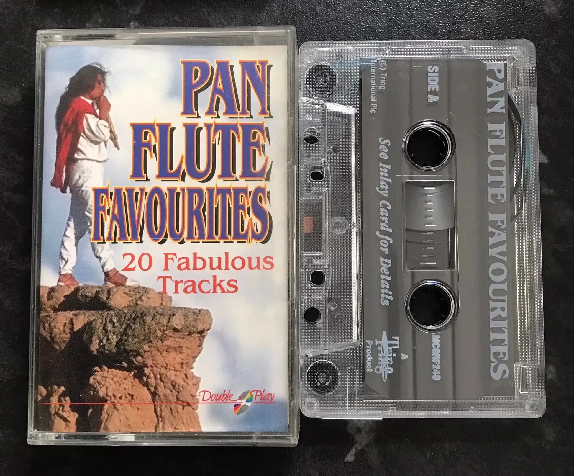 Pan Flute Favourites Album, Double Play, MC GRF 248, Vintage Cassette Magretro
