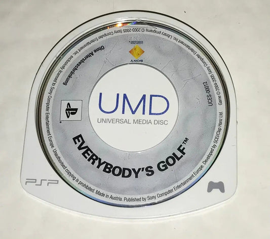 Everybody's Golf, PSP, No Box or Instruction Magretro