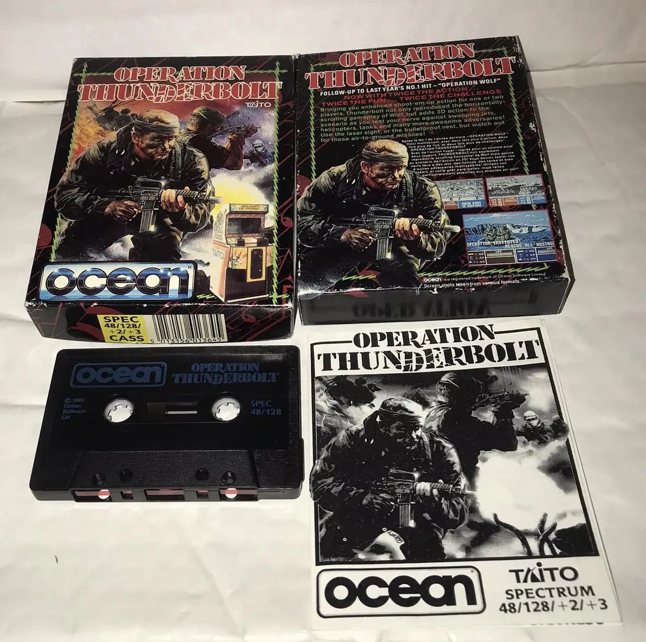 Operation Thunderbolt, ZX Spectrum by Ocean, WORKING Magretro