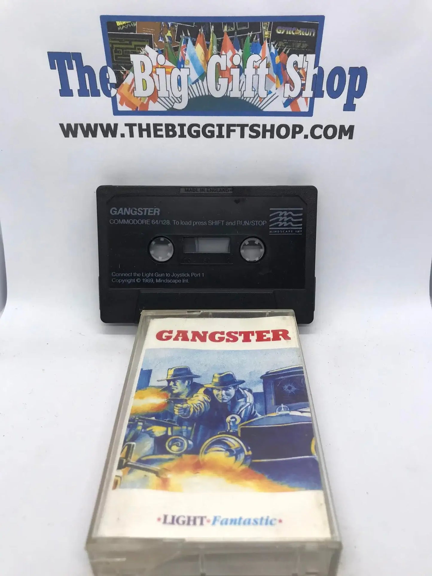 Gangster, C64, Released by Mindscape International Magretro