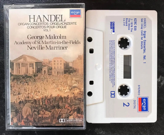 Handel, Organ Concertos Vol. 1, Malcolm, Marriner, kzrc 939 Magretro
