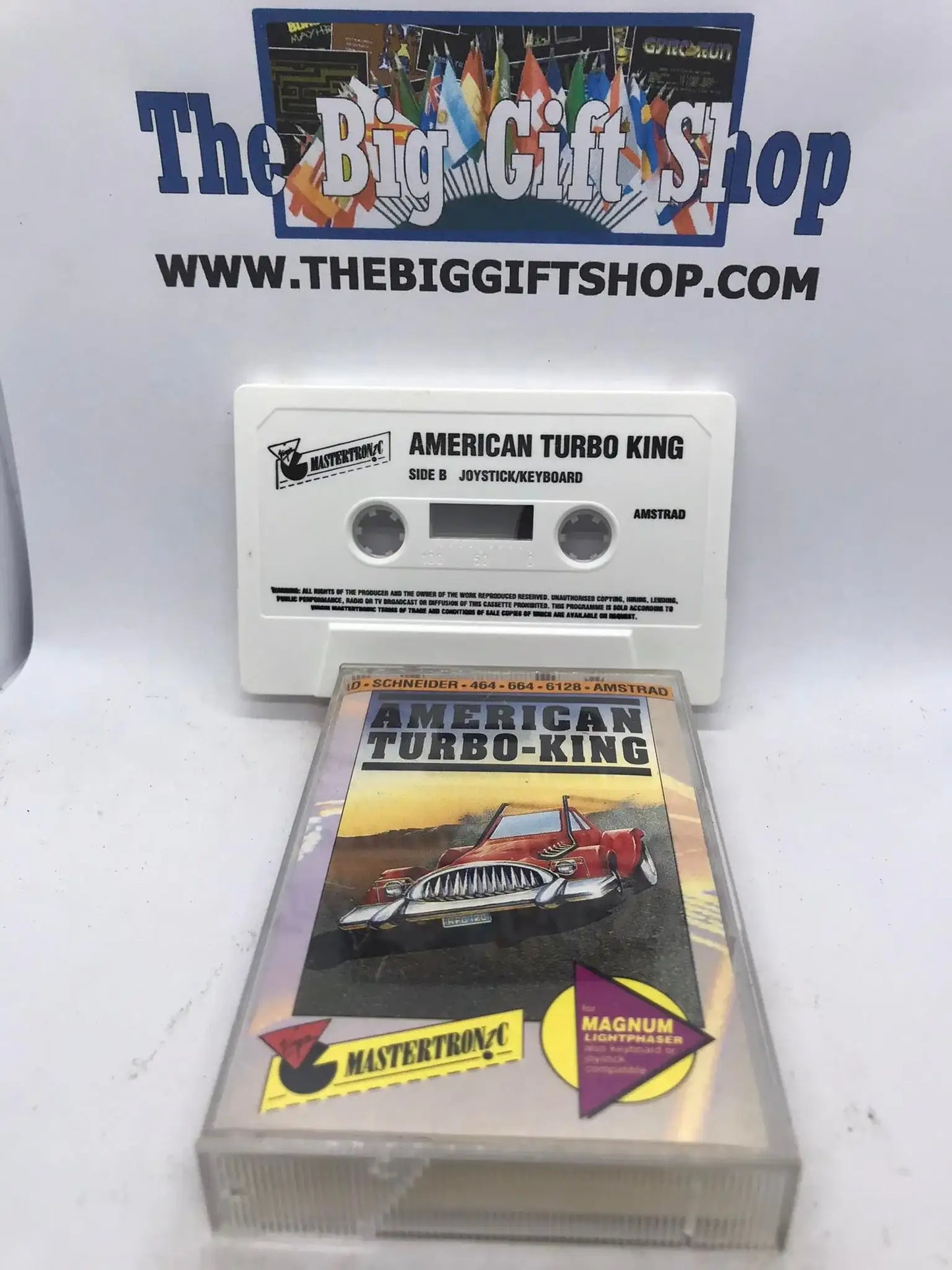 American Turbo King, CPC 464 / 664 Released by Mastertronic Magretro