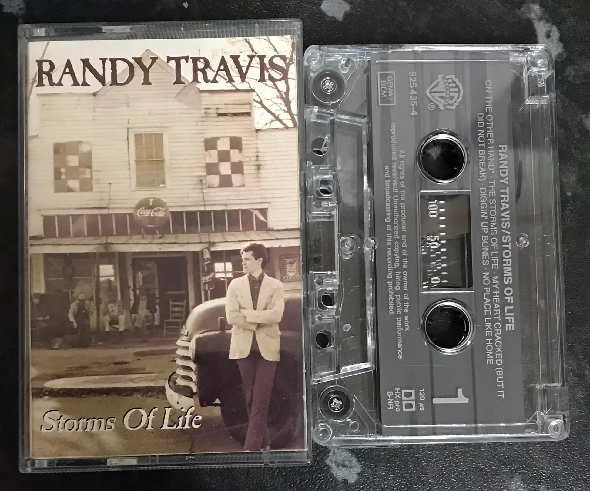 Randy Travis, Storms of Life Album, Warner Bros. Records, 92 54354 Magretro