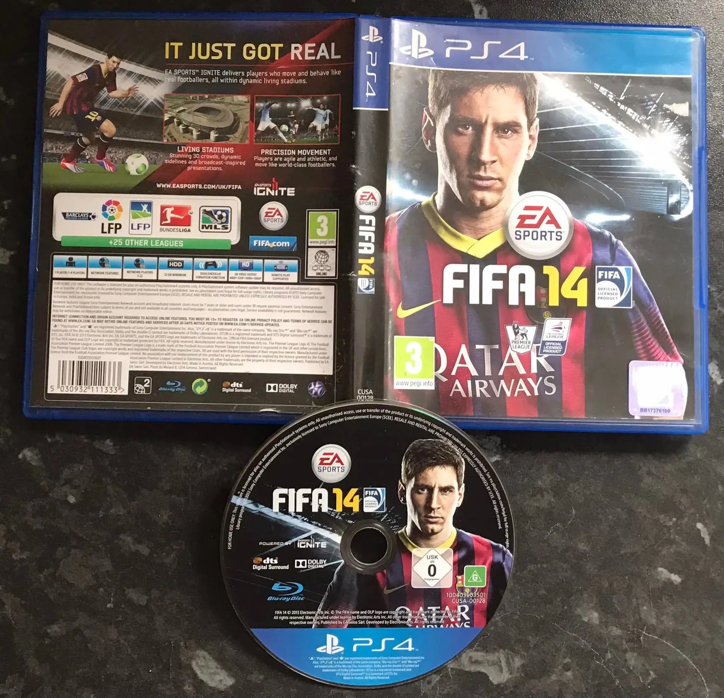 fifa 14, Playstation 4 Game, UK PAL, PS4 Magretro