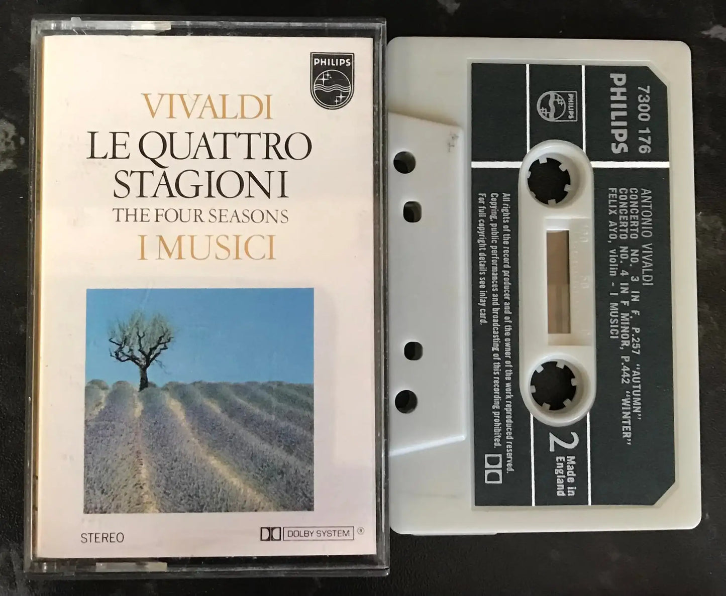 Vivaldi, Le Quattro Stagioni, Die Vier Jahreszeitten, The four seasons, 7300 176 Magretro