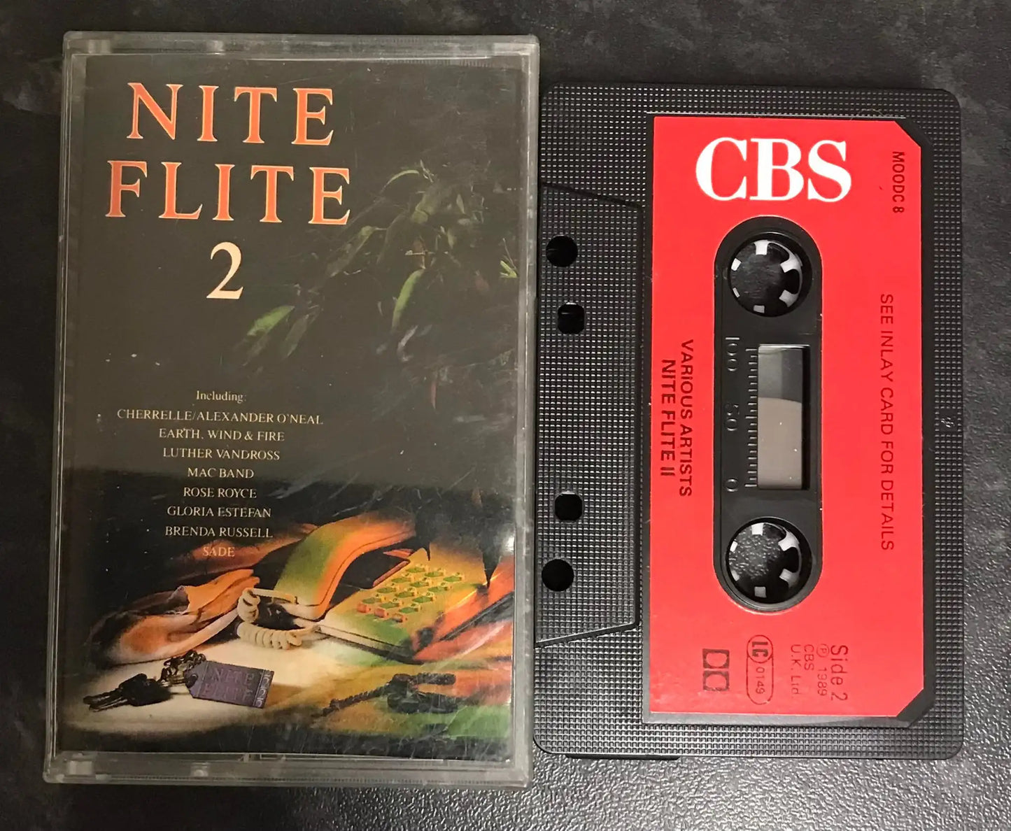 Nite Flite 2 Album, CBS, MOOD C8, Vintage Cassette Magretro