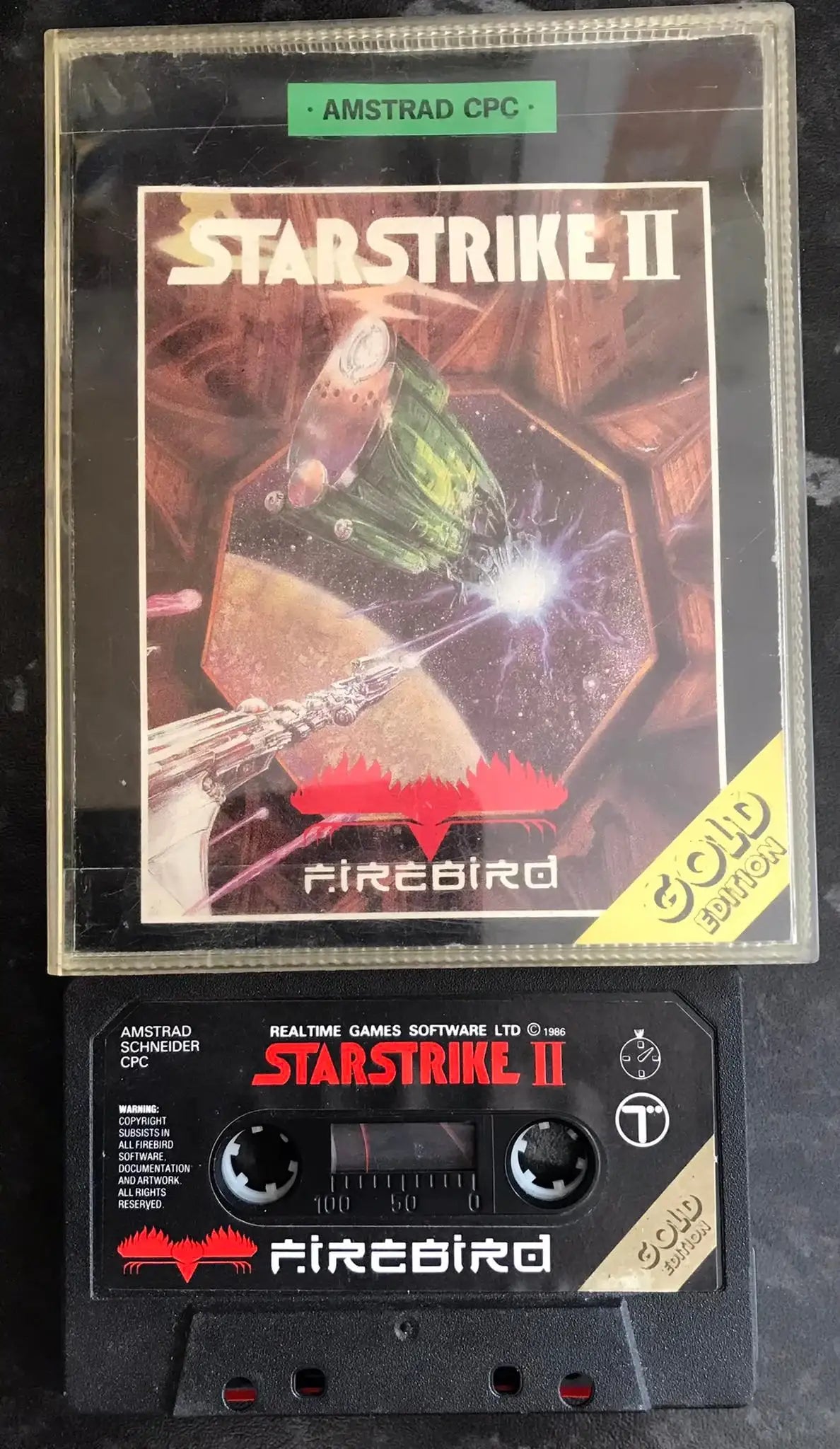 Starstrike II, Firebird, Amstrad 464 Game Magretro