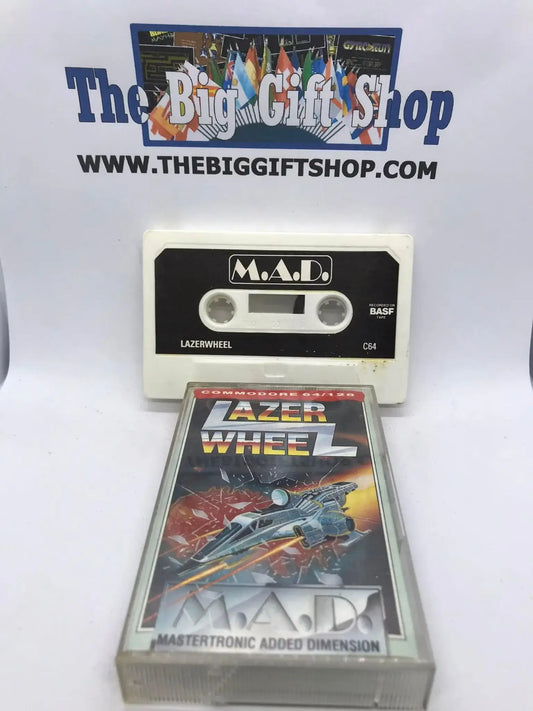 Lazer wheel, C64 Game, Released by Mastertronic, WORKING Magretro