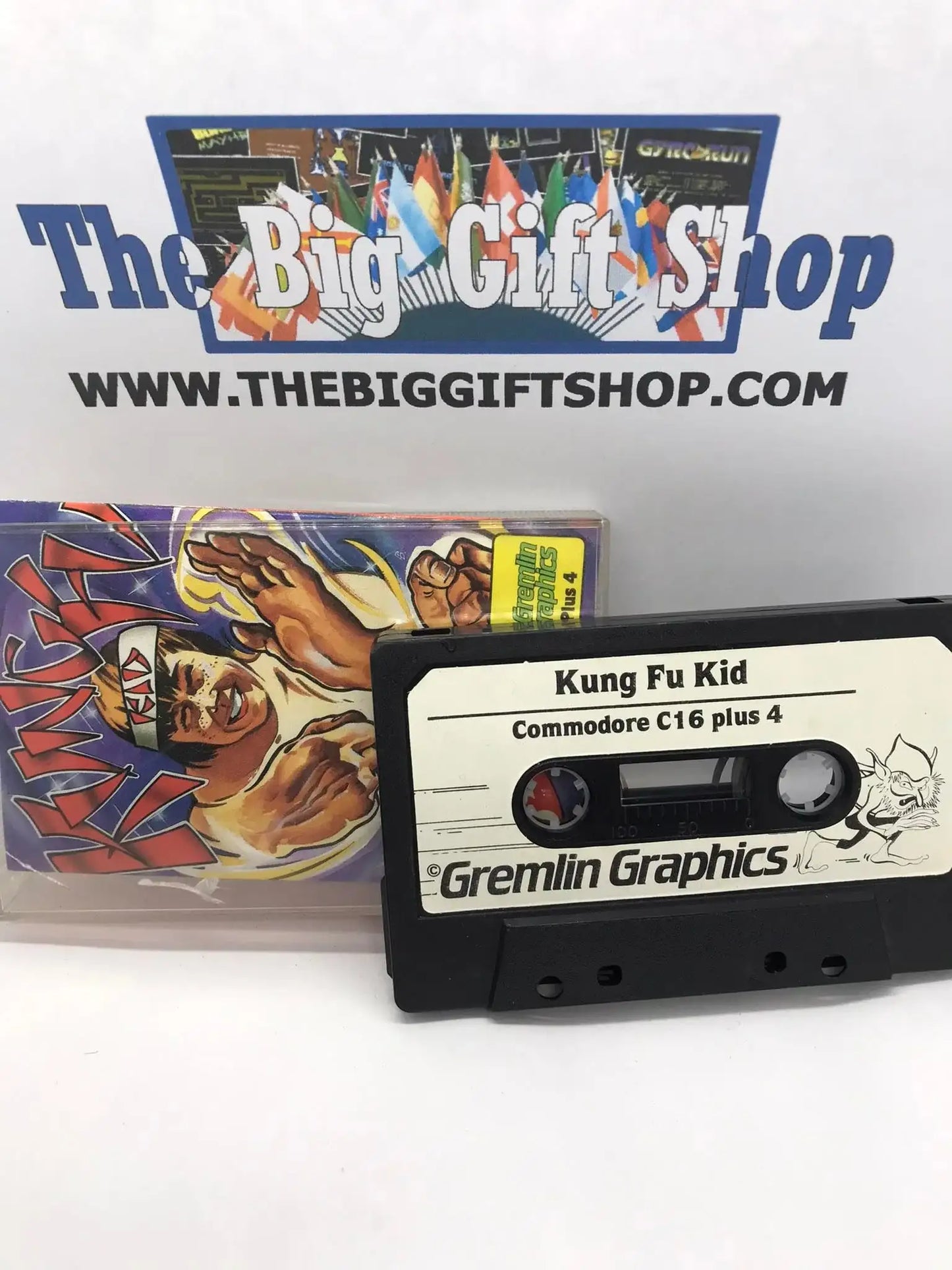 Kung Fu Kid, Commodore Game for C16, plus/4, Released by Gremlin Graphics Magretro