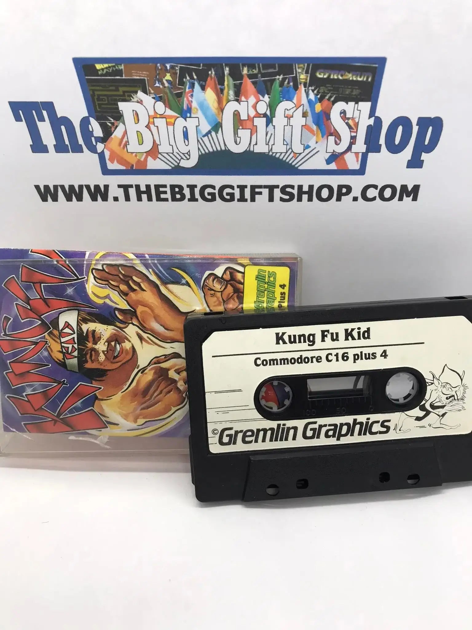 Kung Fu Kid, Commodore Game for C16, plus/4, Released by Gremlin Graphics Magretro