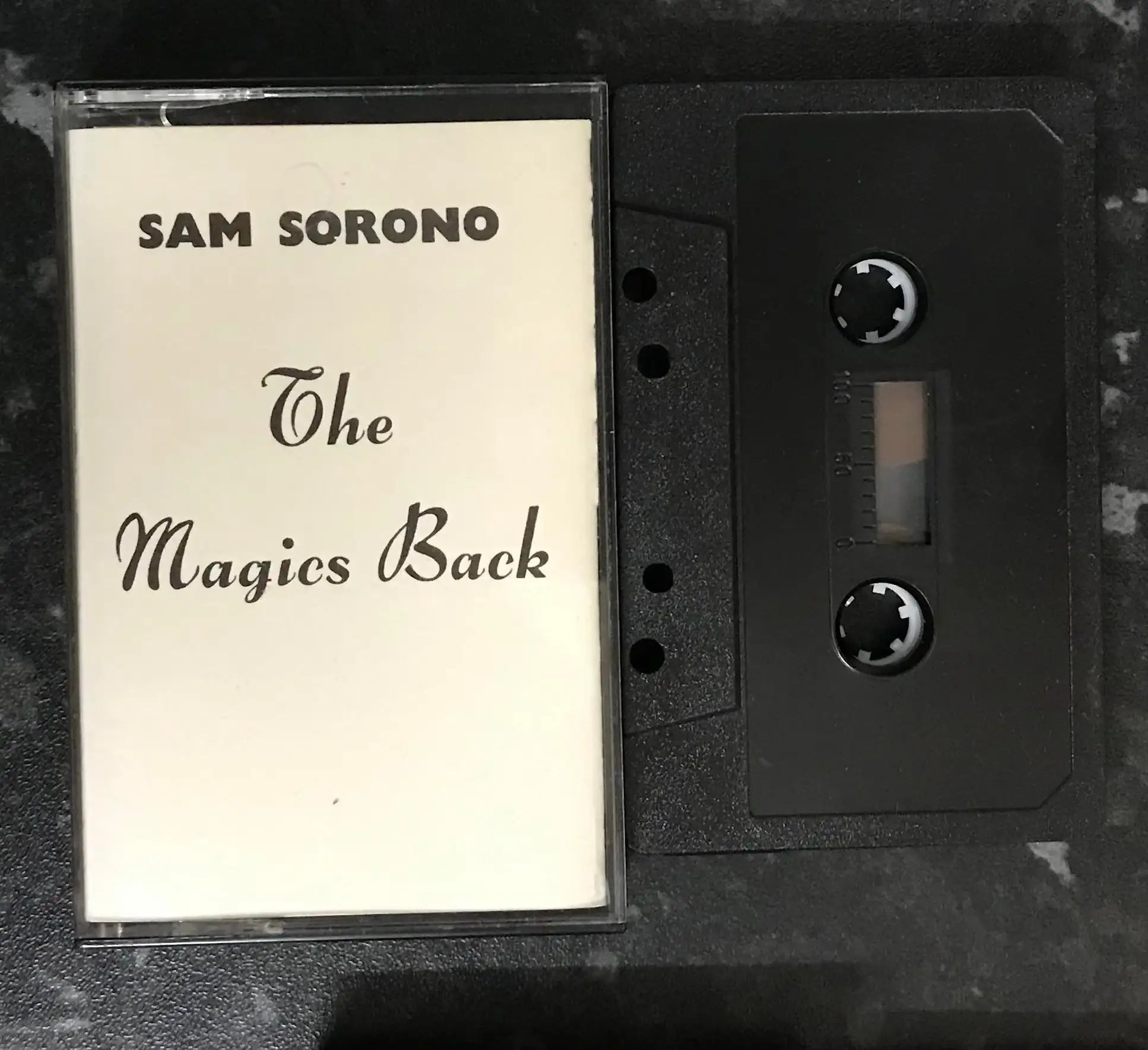 Sam Sorono, The Magic's Back, Very Rare Non Labelled Release Cassette Magretro