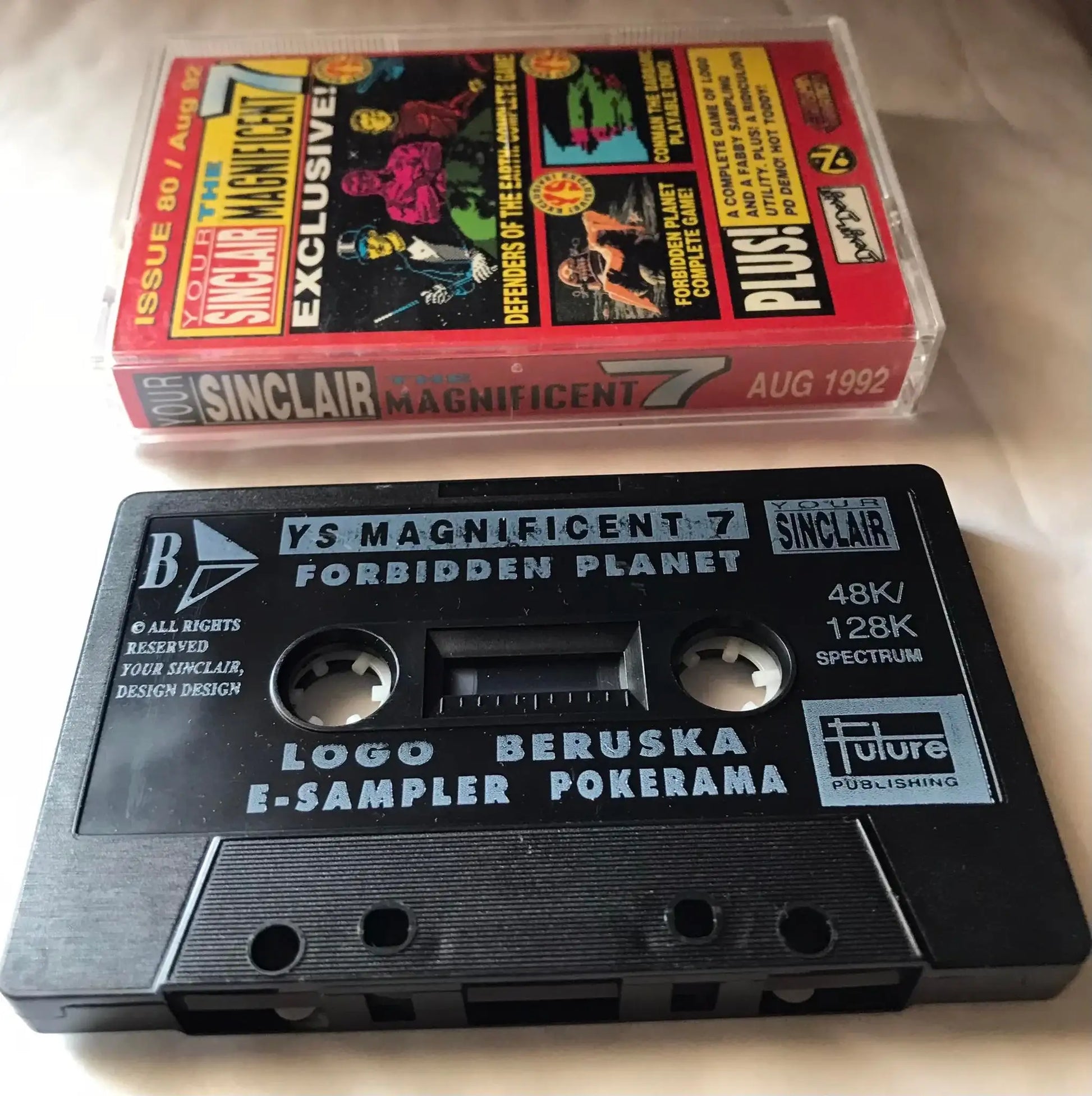 Your Sinclair, Magazine Tape -Mag 7, August 1992 Magretro