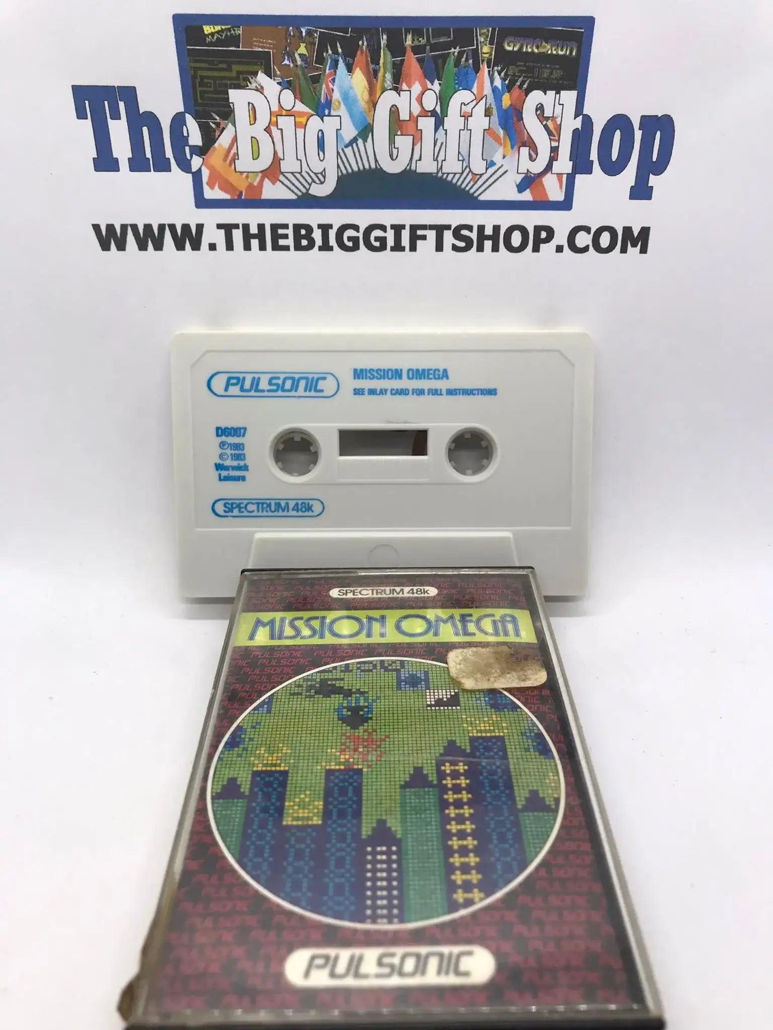 Mission Omega (Pulsonic) (Tested Working), ZX Spectrum Magretro
