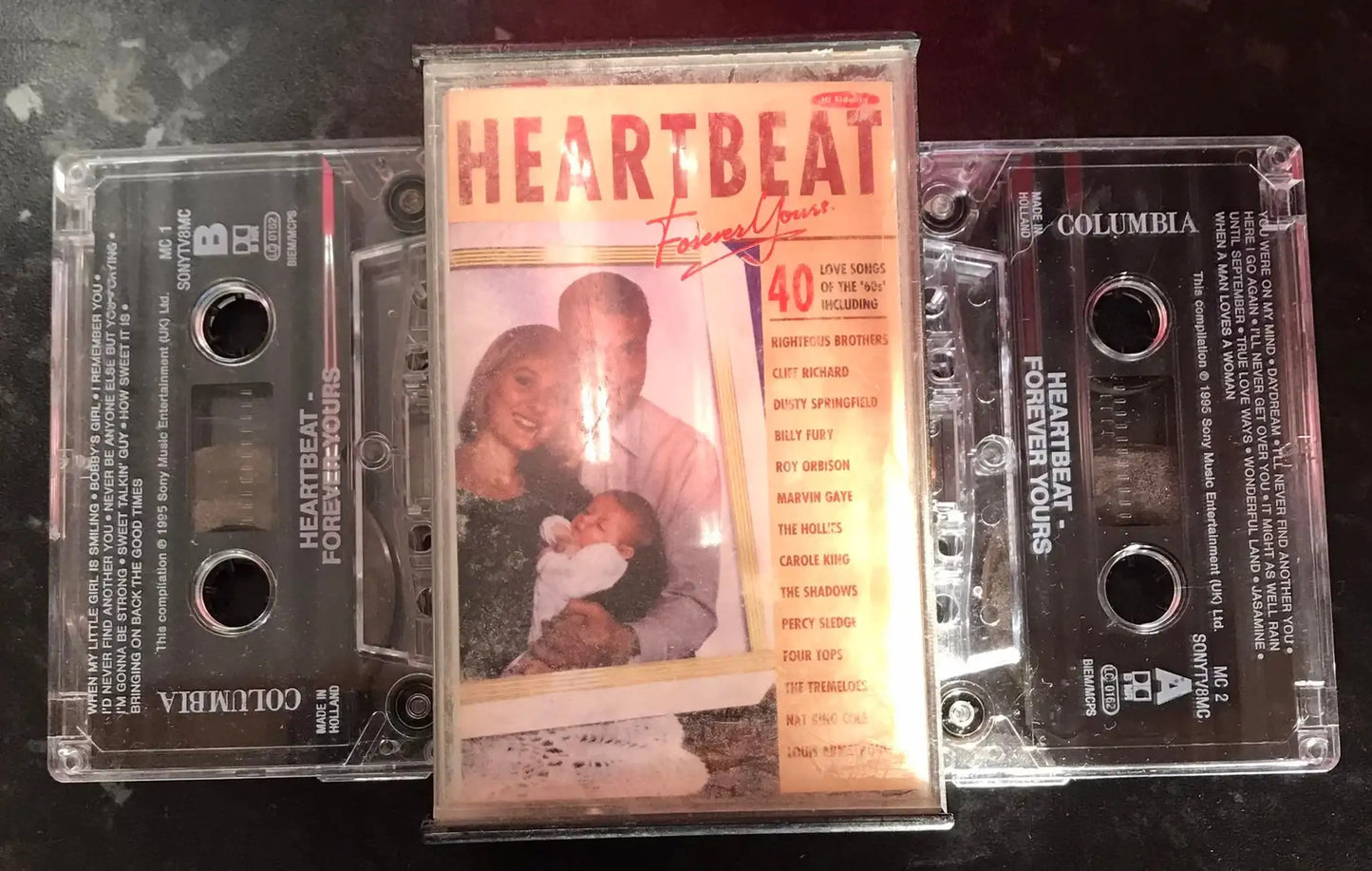 Forever Yours Album, Music from the Heartbeat TV Series, Columbia, SONY TV8 MC Magretro