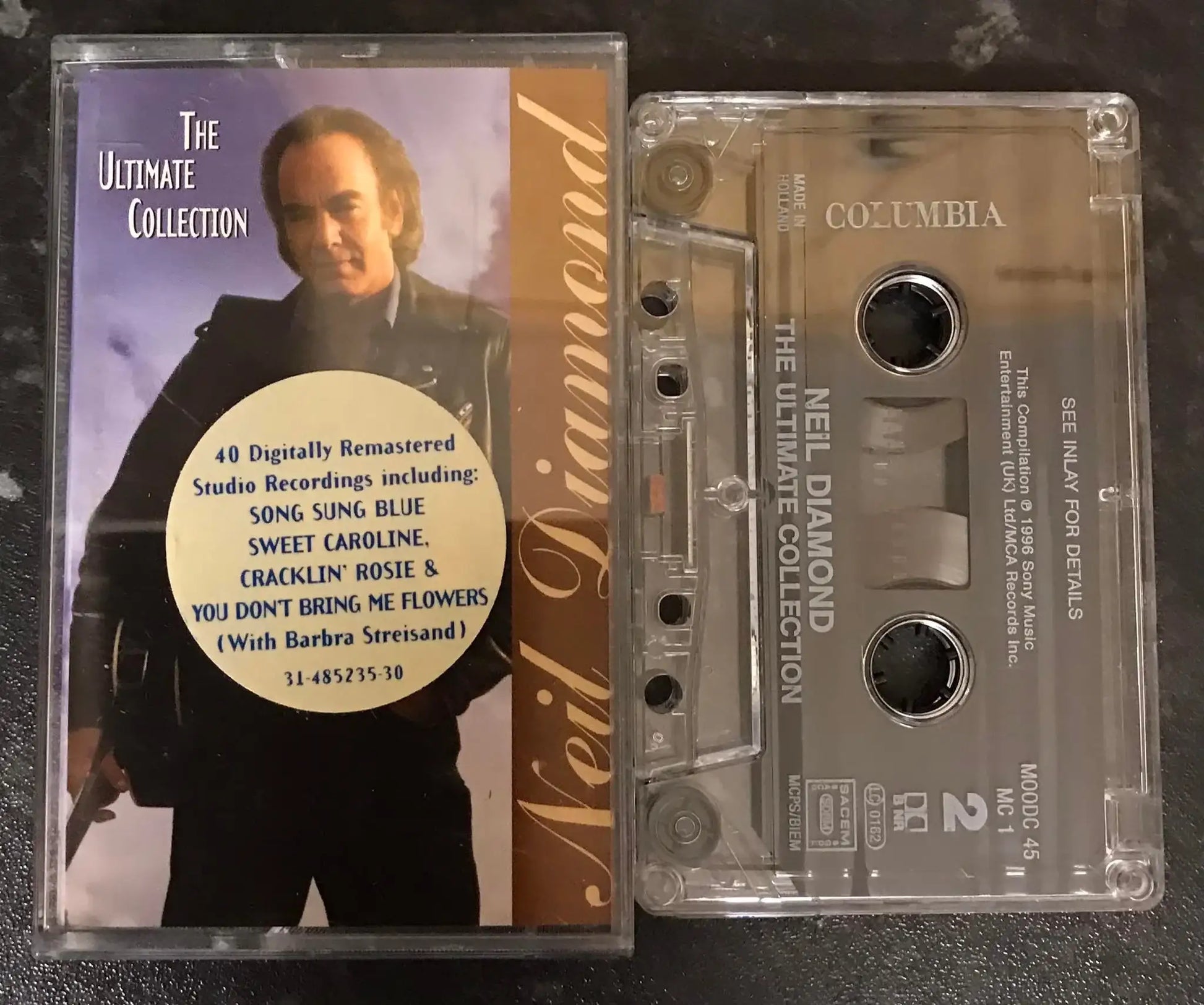 Neil Diamond, The Ultimate Collection Double Tape, Columbia, MOOD C45 Magretro