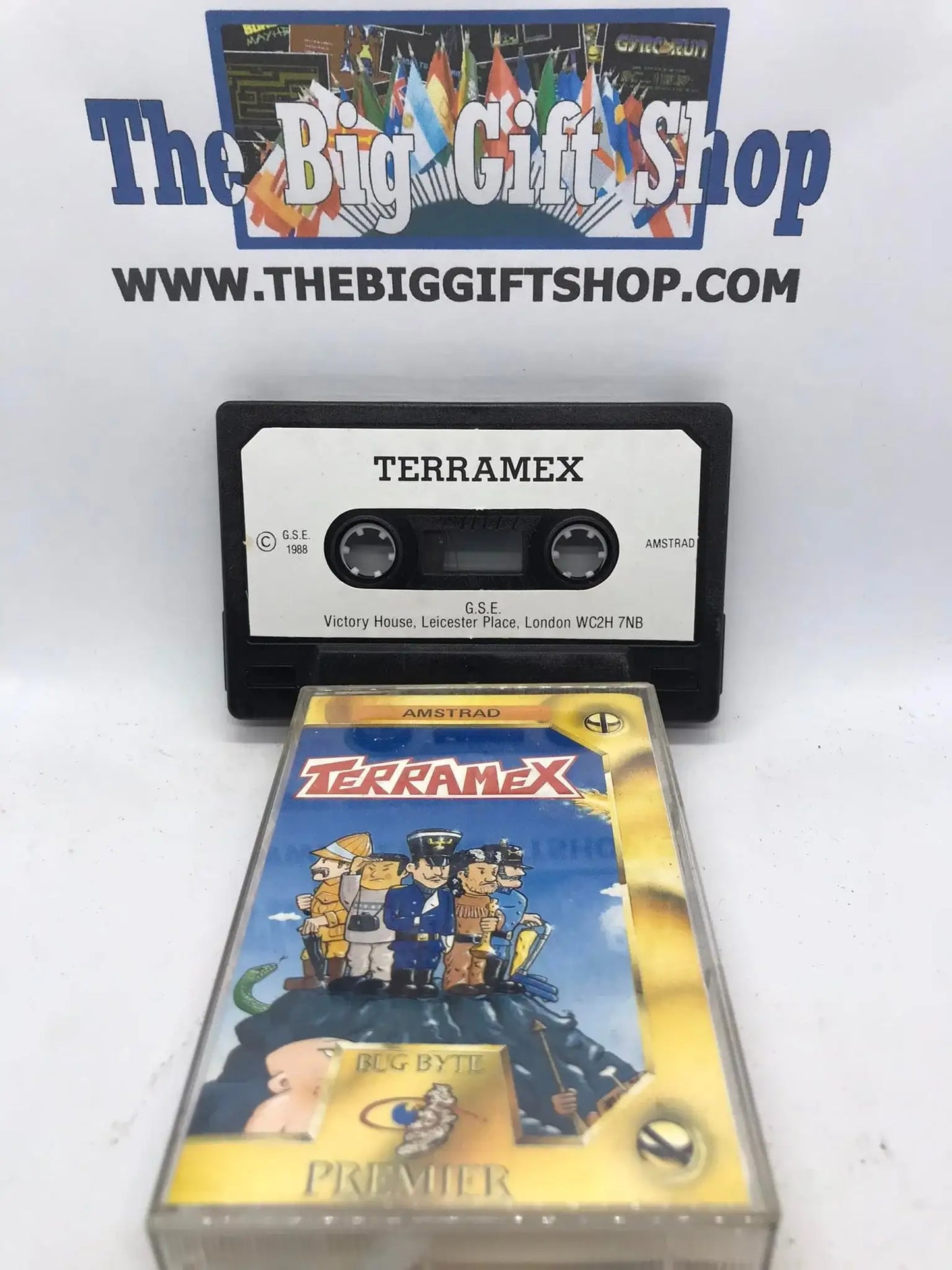 Terramex (Bug-Byte Premier), CPC 464 / 664, Released by Bug byte RARE Magretro
