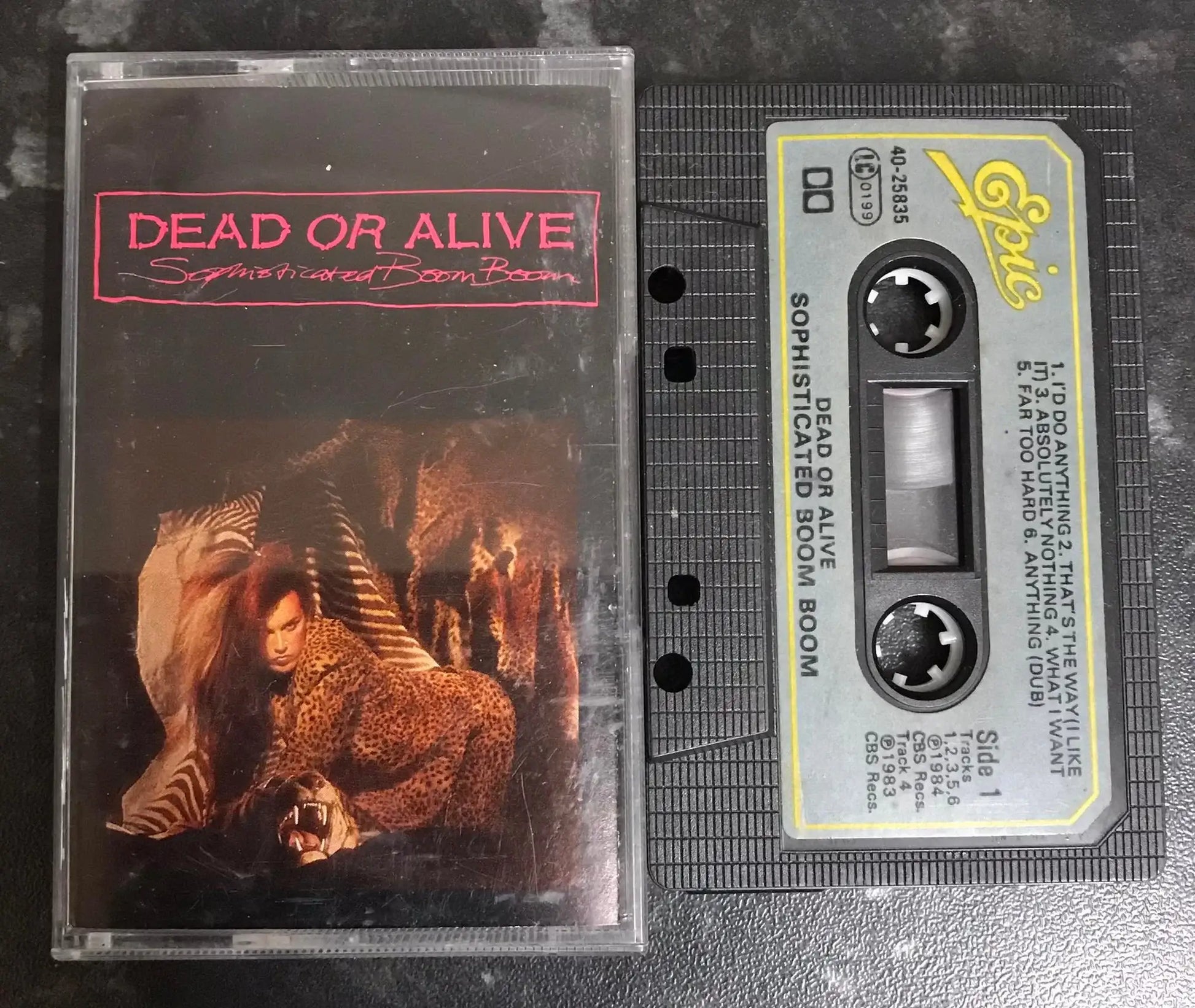 Dead or Alive, Sophisticated Boom Boom Album, Epic, EPC 402583 5 Magretro