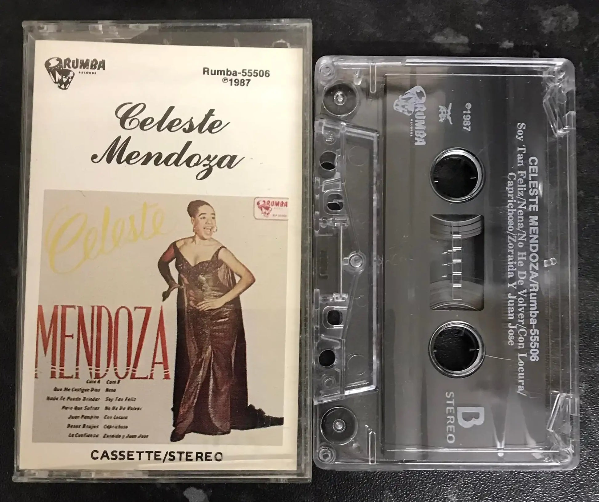 Celeste Mendoza Album, R-55506, Rumba, Vintage Cassette Magretro