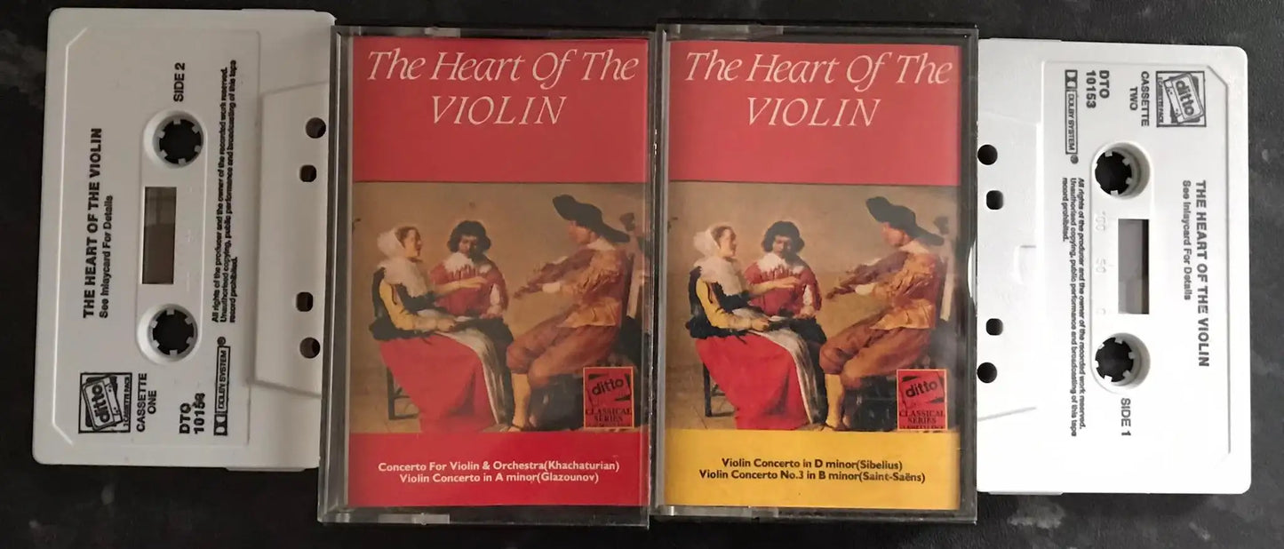 The Heart Of The Violin, Double Album, Ditto Classical Series, DTO 10153 Magretro