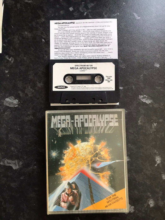Mega Apocalypse, ZX Spectrum by Martech - WORKING Magretro