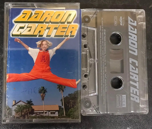Aaron Carter Album, Edel Records, 0099574ULT, Vintage Cassette Magretro
