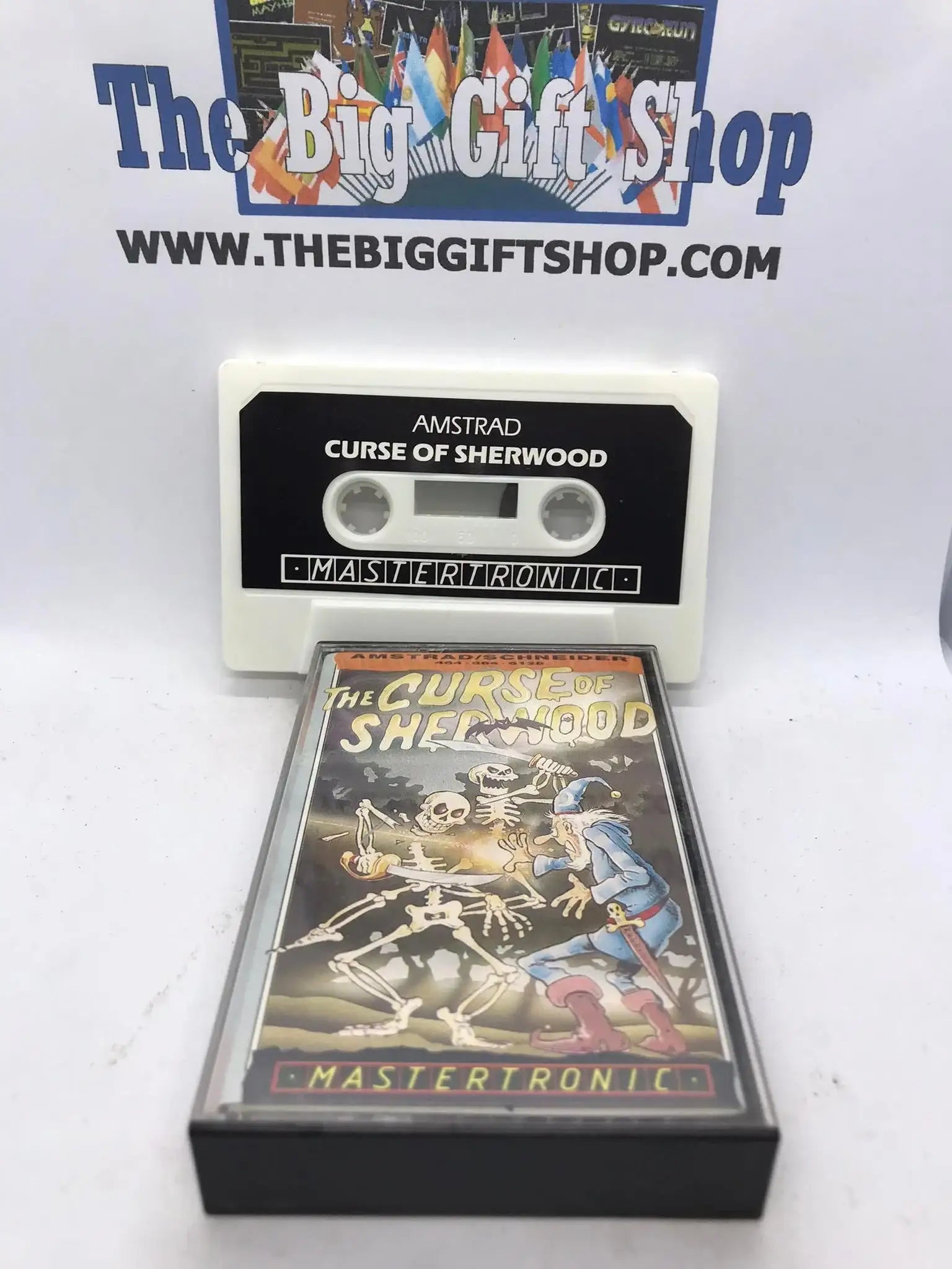 The Curse Of Sherwood, CPC 464 / 664 by Mastertronic Magretro