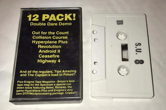 Sinclair User Tape, Twelve pack (8), Zx Spectrum Magretro