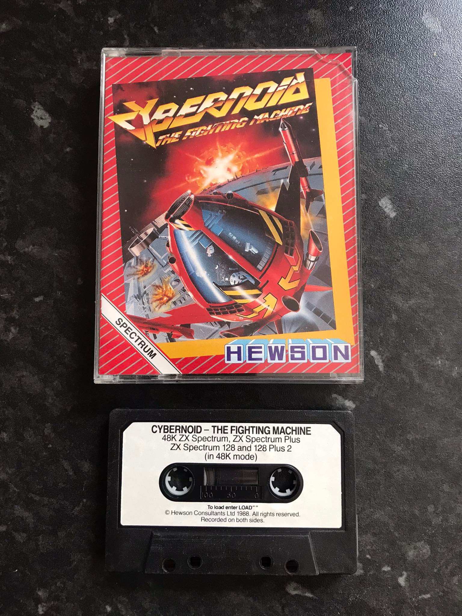 Cybernoid, ZX Spectrum Game by Hewson, RARE, WORKING Magretro
