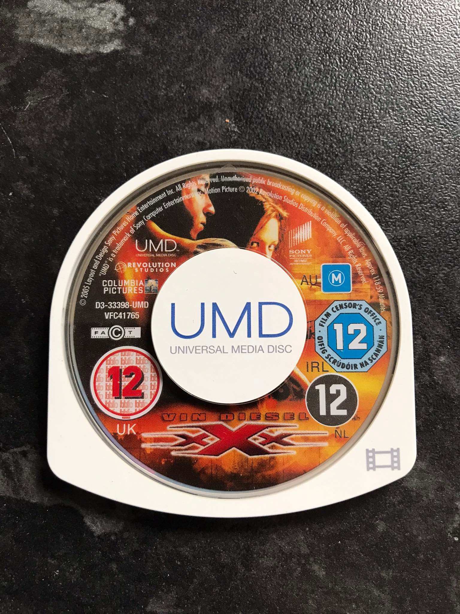 xxx, movie, PSP, PAL, No Box or Instructions Magretro