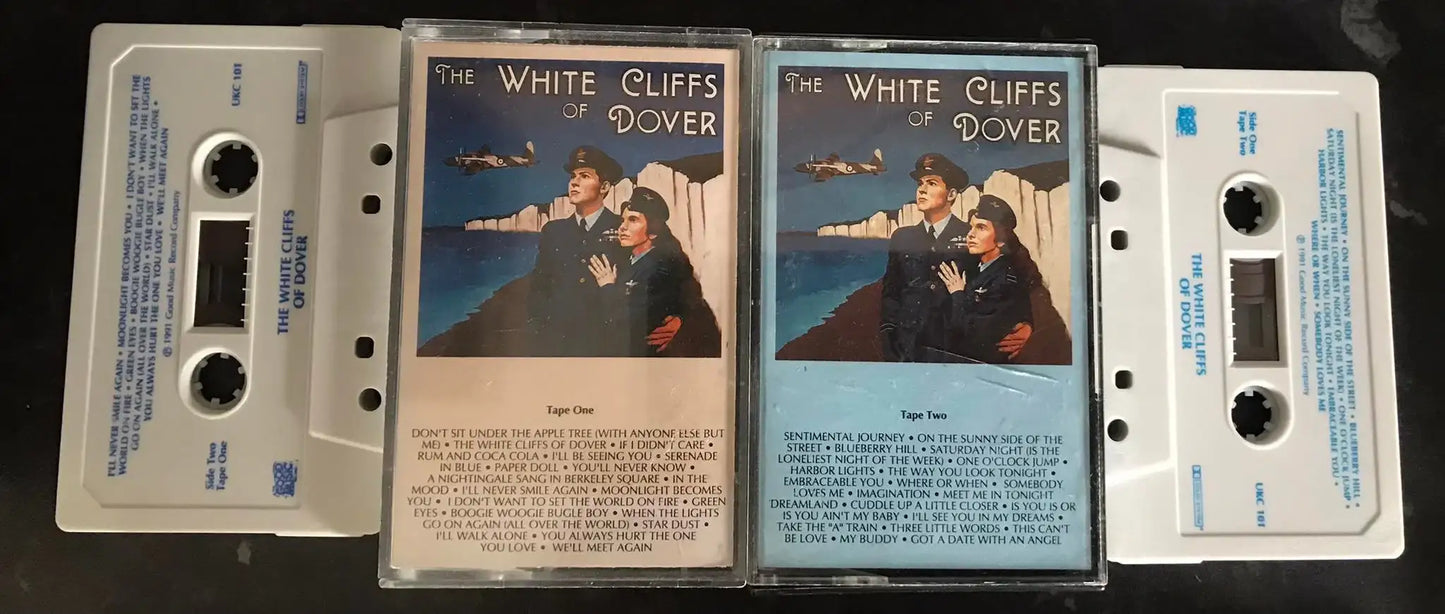 The White Cliffs Of Dover Tapes One and Two, ukc 101, Vintage Cassette Magretro