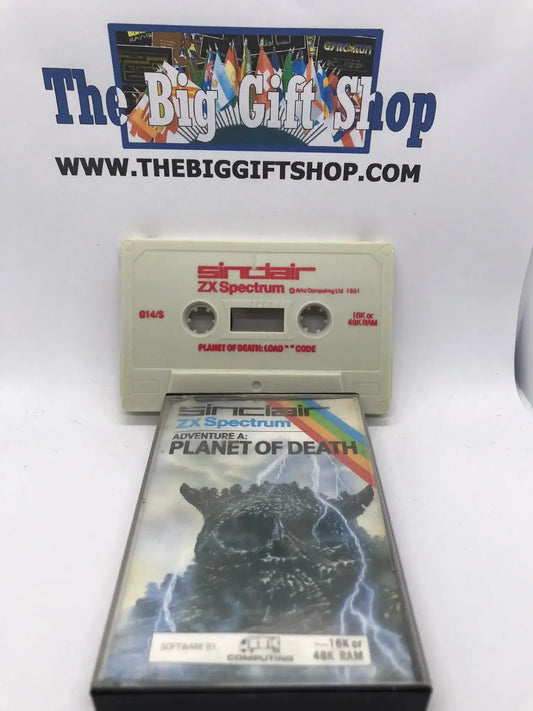 Planet Of Death (Sinclair), ZX Spectrum, Adventure A, Sinclair research Magretro