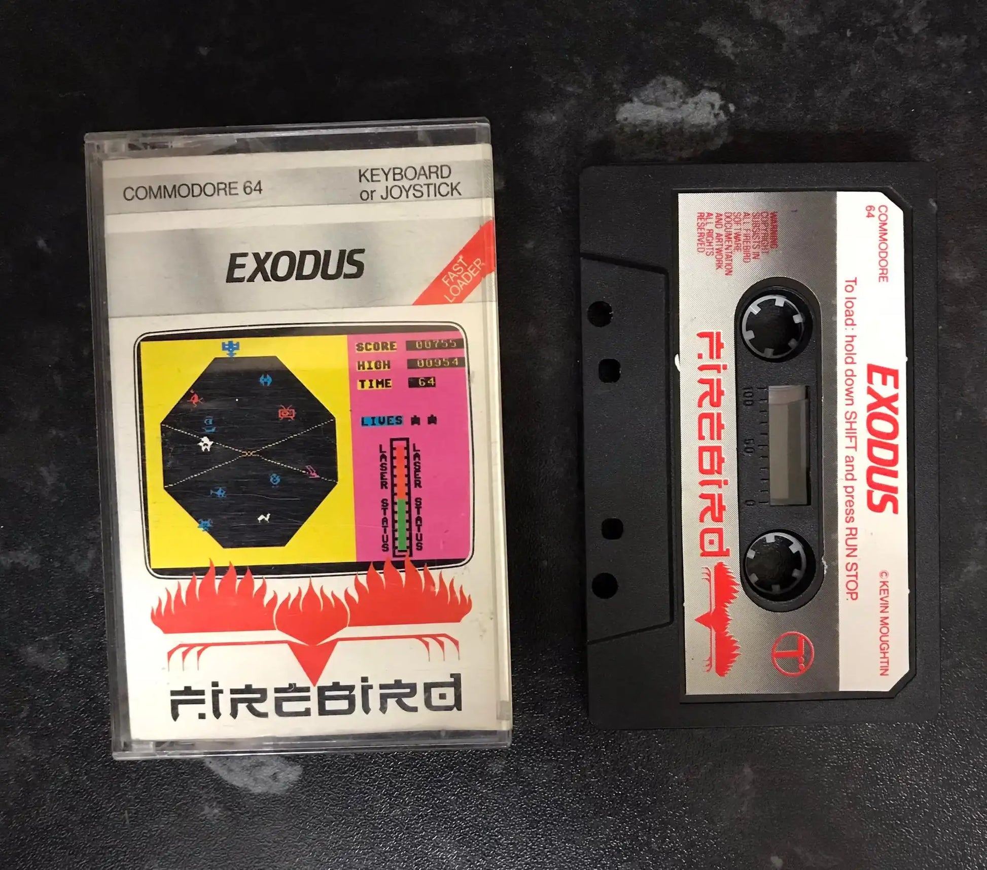 Exodus, C64 Game, by Firebird, WORKING Magretro