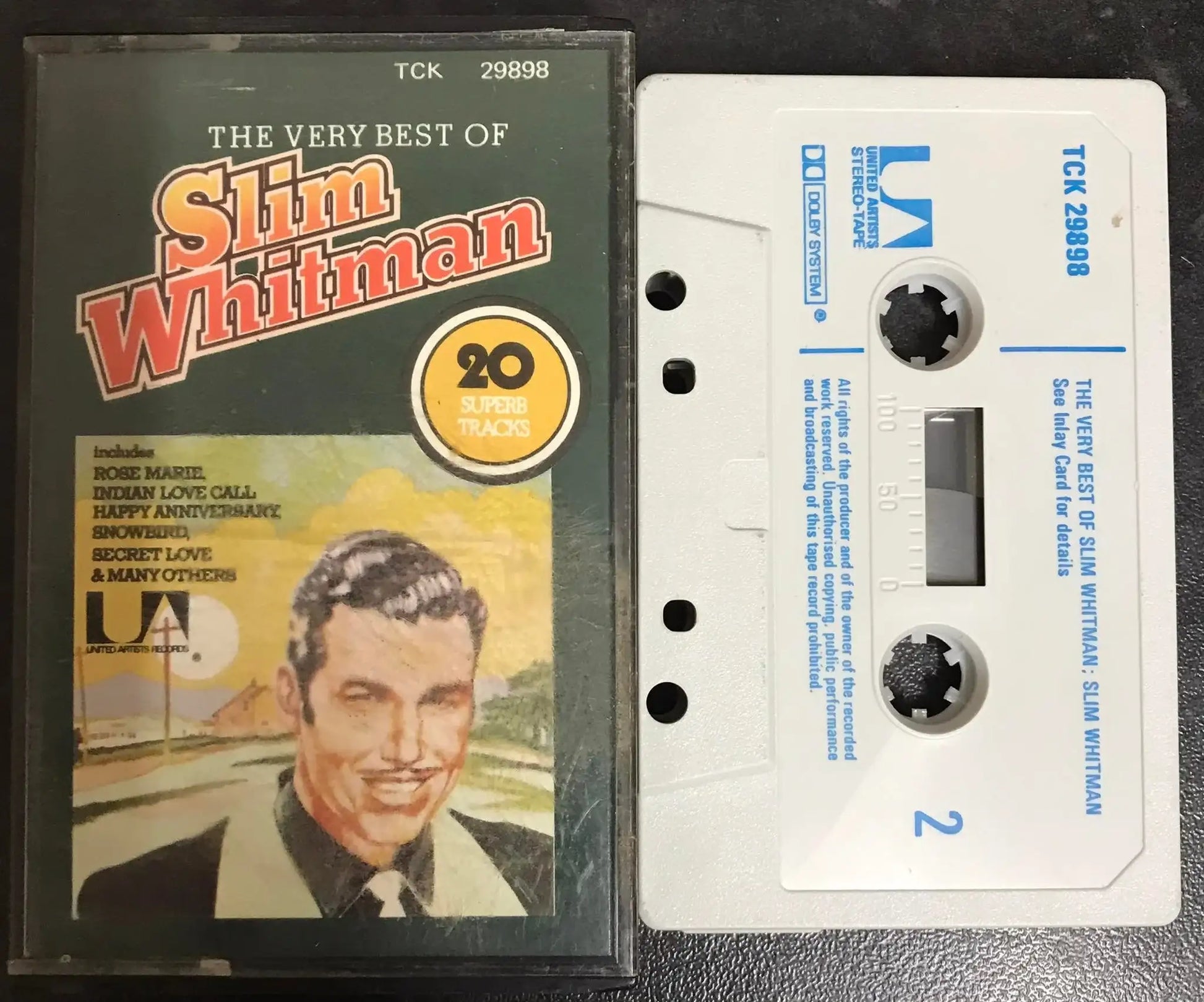 The Very Best of Slim Whitman album, 20 Superb Tracks, TCK 29898 Magretro