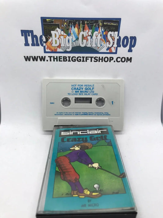 Crazy Golf , ZX Spectrum, Released by Mr micro, WORKING Magretro