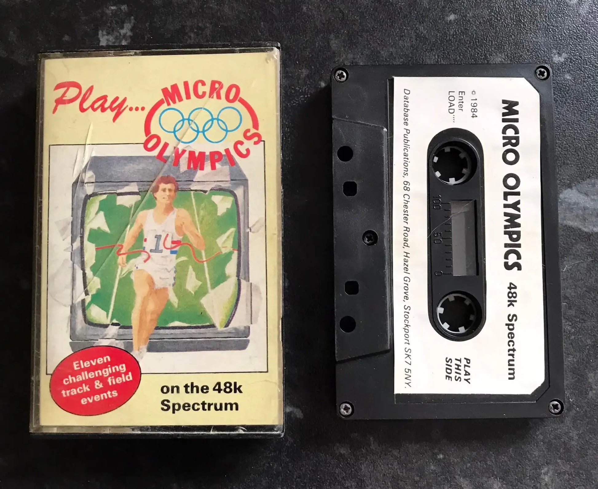 Micro Olympics (Working), ZX Spectrum, by Database Magretro