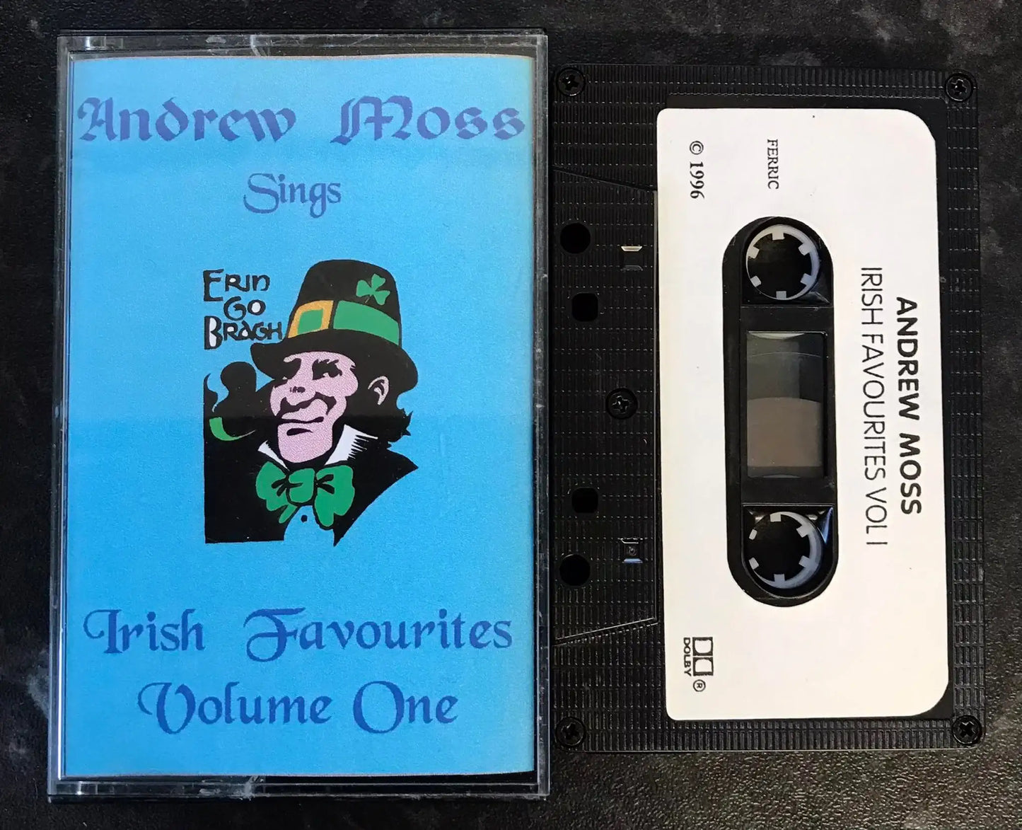 Andrew Moss Sings Irish Favourites Vol 1, Vintage Cassette Magretro