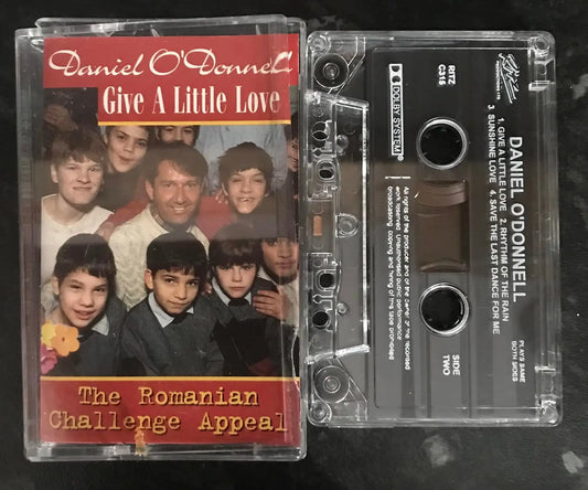 Daniel O'Donnell, Give a Little Love, Romanian Appeal, Ritz Records,RITZ C 315 Magretro
