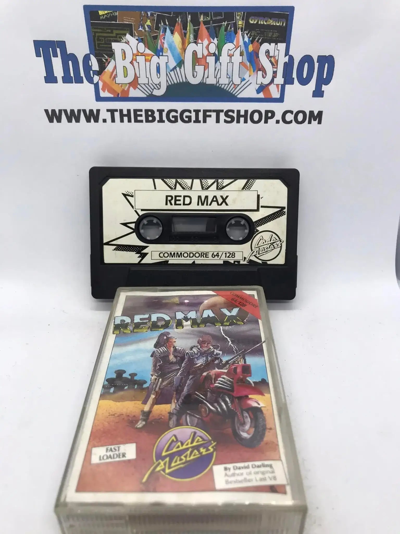 Red Max, C64 Game, Released by Codemasters, WORKING Magretro