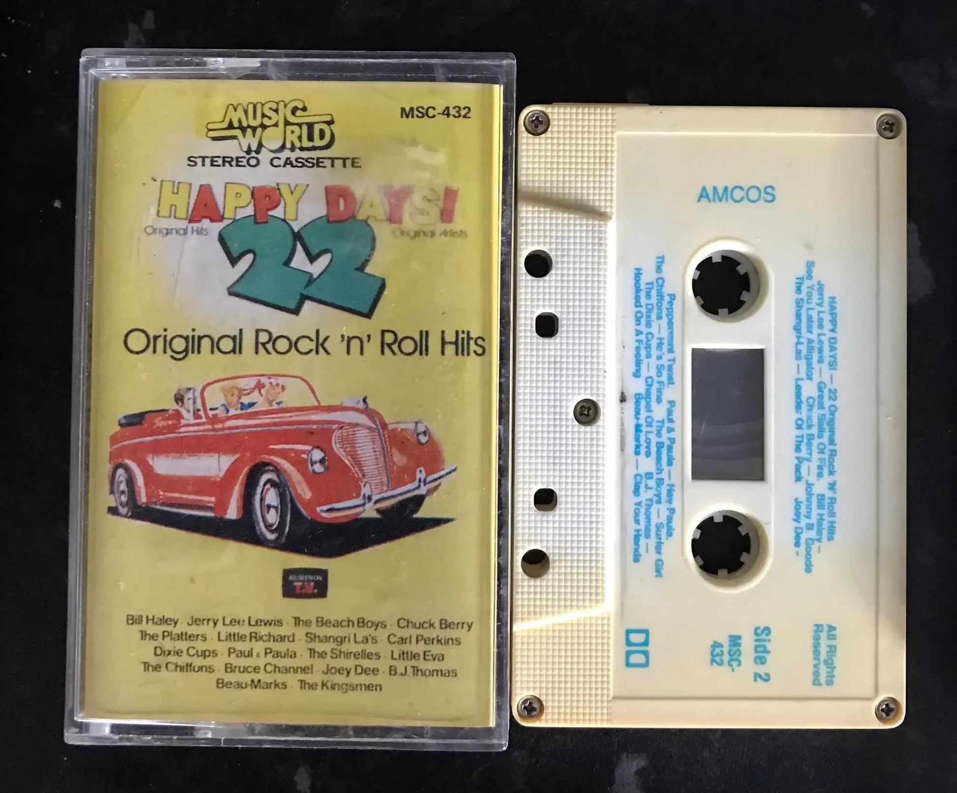 Happy Days! 22 Original Rock 'n' Roll Hits, Music World, MSC-432 Magretro
