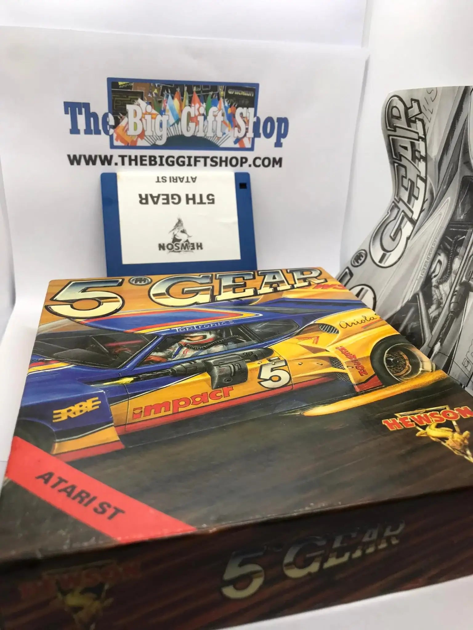 5th Gear, Atari ST, Released by Hewson Consultants Ltd Magretro