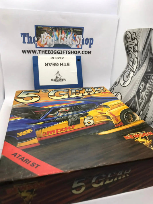 5th Gear, Atari ST, Released by Hewson Consultants Ltd Magretro