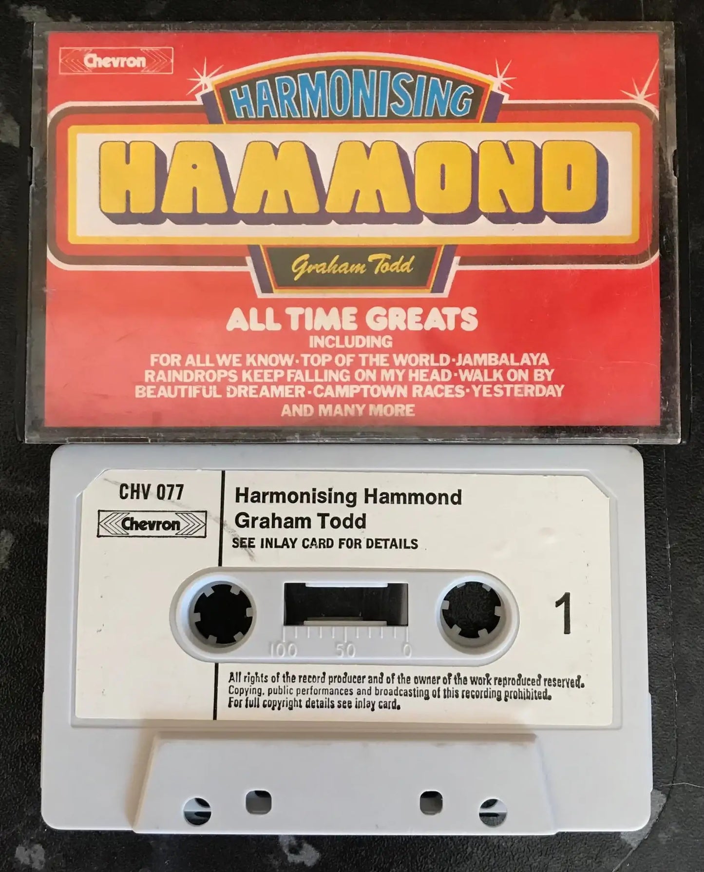 Harmonisiing Hammond Album, All Time Greats, Graham Todd, CHV 077 Magretro